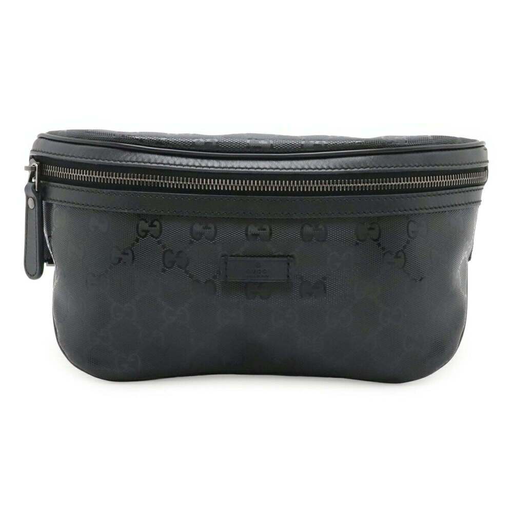 GUCCI Black Leather Pouch